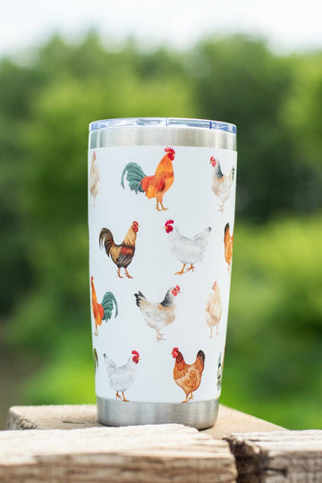 American Farm Company American Farm Company - Chicken 20oz The Standard Silo Insulated Spill Proof Tumbler